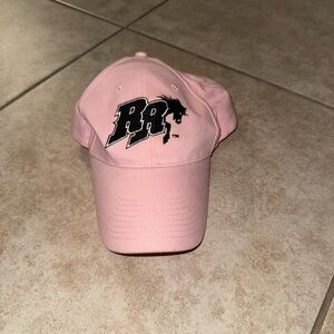 RR RoughRiders Houston Vintage OG Mary Kay Pink Black Baseball Hat
